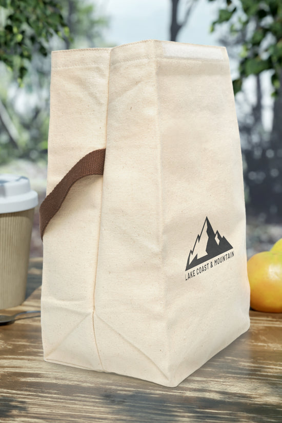 Logo Canvas Lunch Bag - Everyday Basics