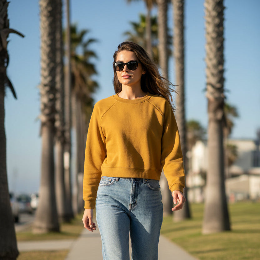 Women's Pullover Fleece Sweatshirt - Everyday Basics