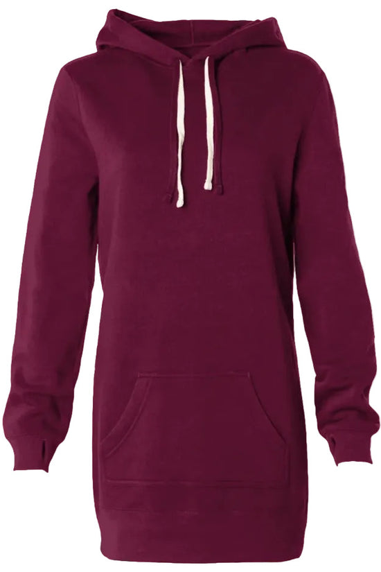 Hooded Sweatshirt Dress