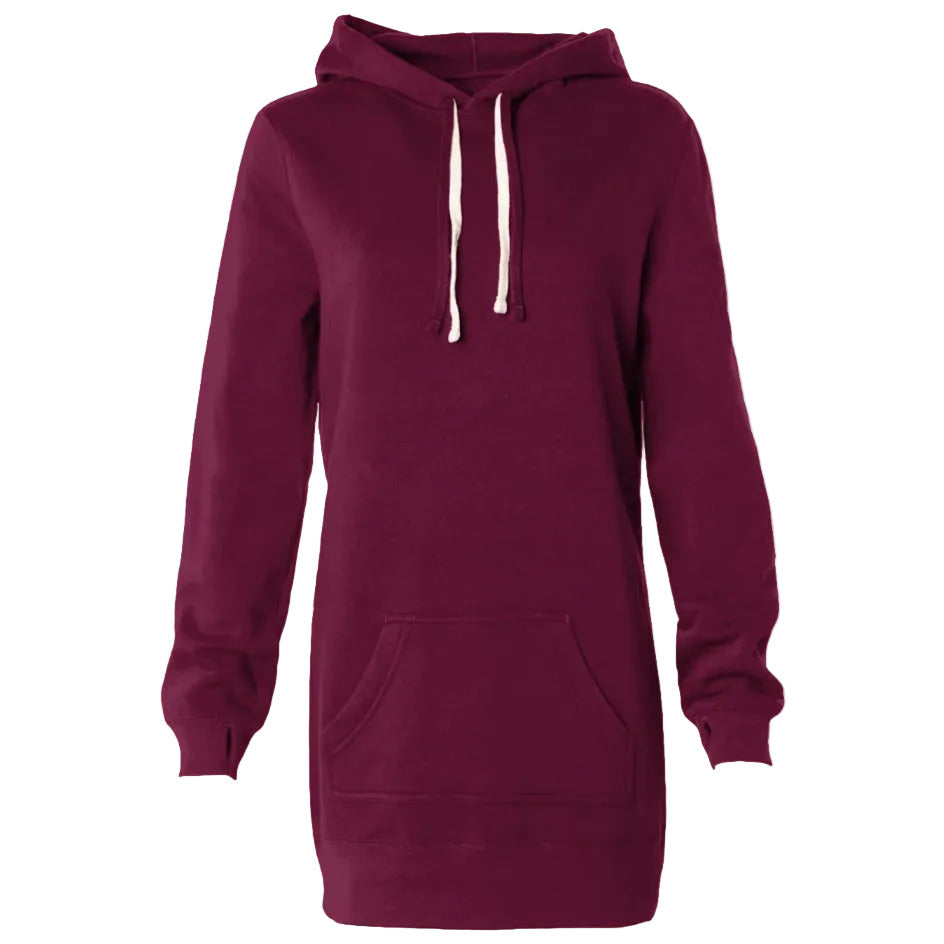 Hooded Sweatshirt Dress