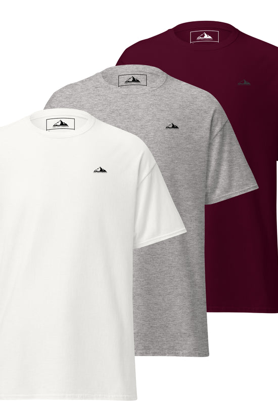 Bundle 3x Men’s Basic T-Shirt - Everyday Basics