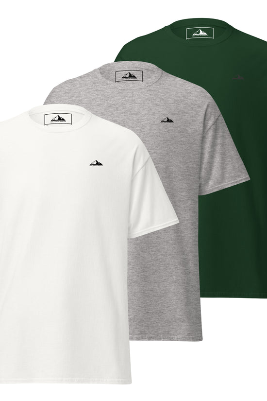 Bundle 3x Men’s Basic T-Shirt - Everyday Basics