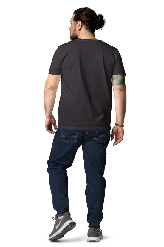 Men's Dirt Bike Organic Cotton T-Shirt - The Line