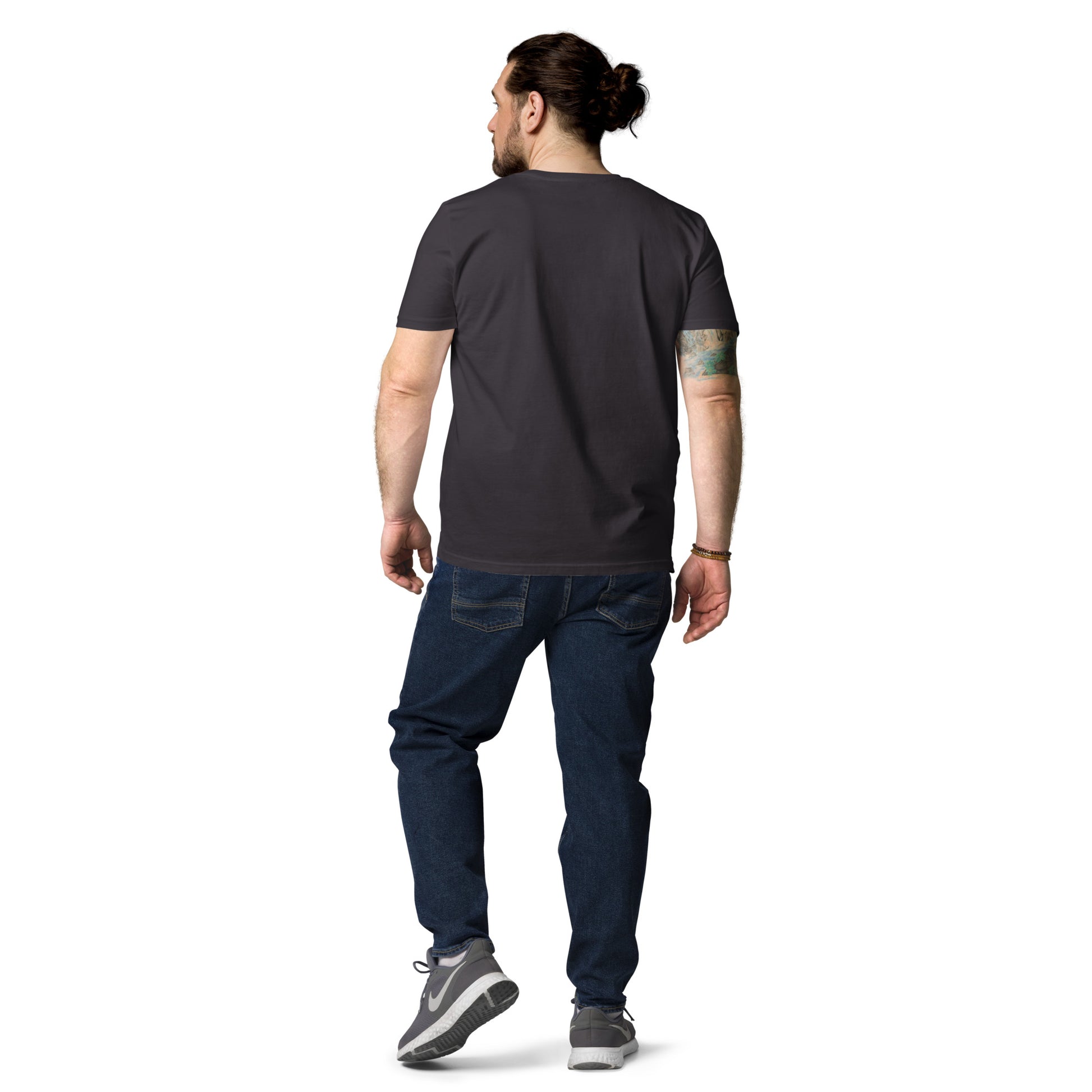 Men's Dirt Bike Organic Cotton T-Shirt - The Line