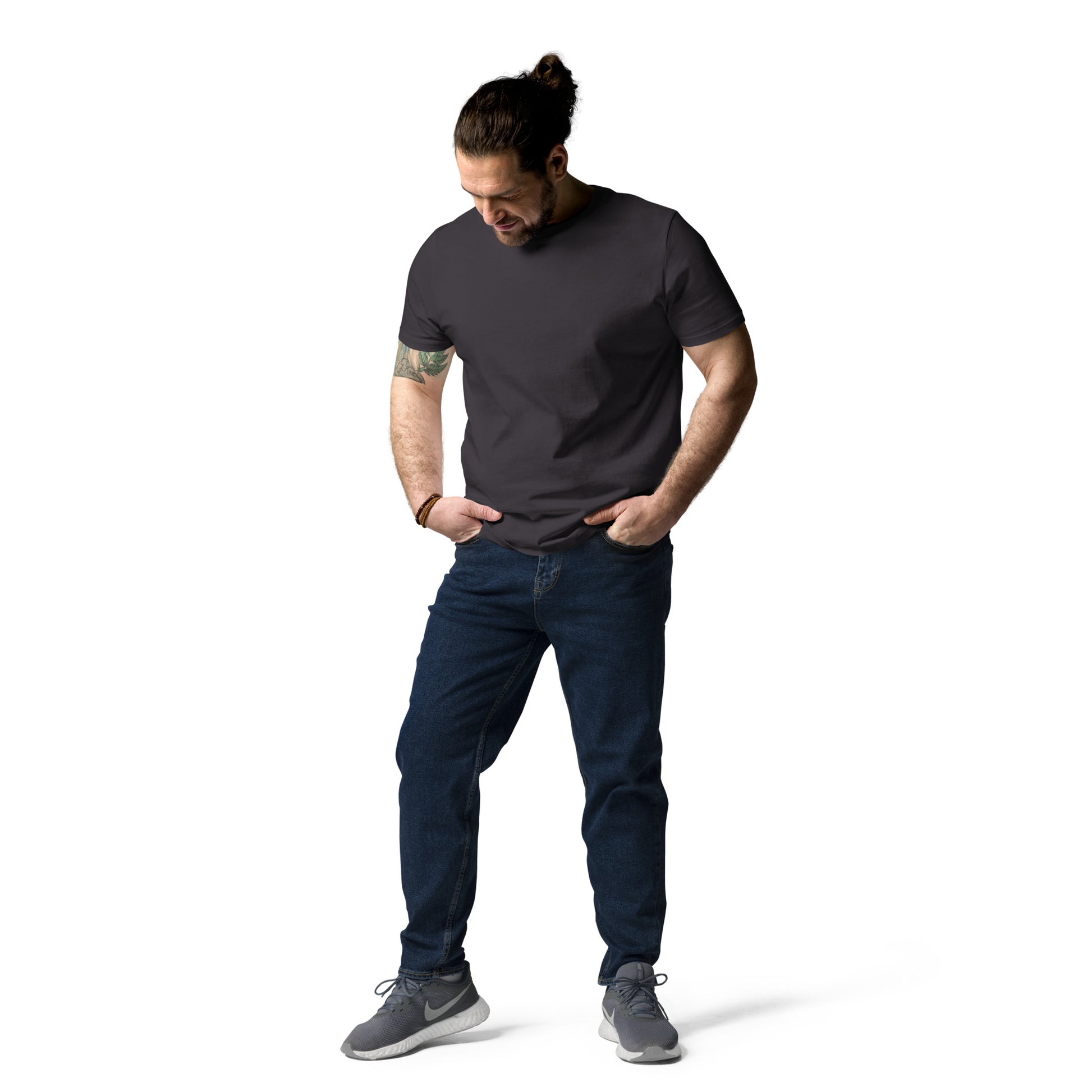 Men's Dirt Bike Organic Cotton T-Shirt - The Line