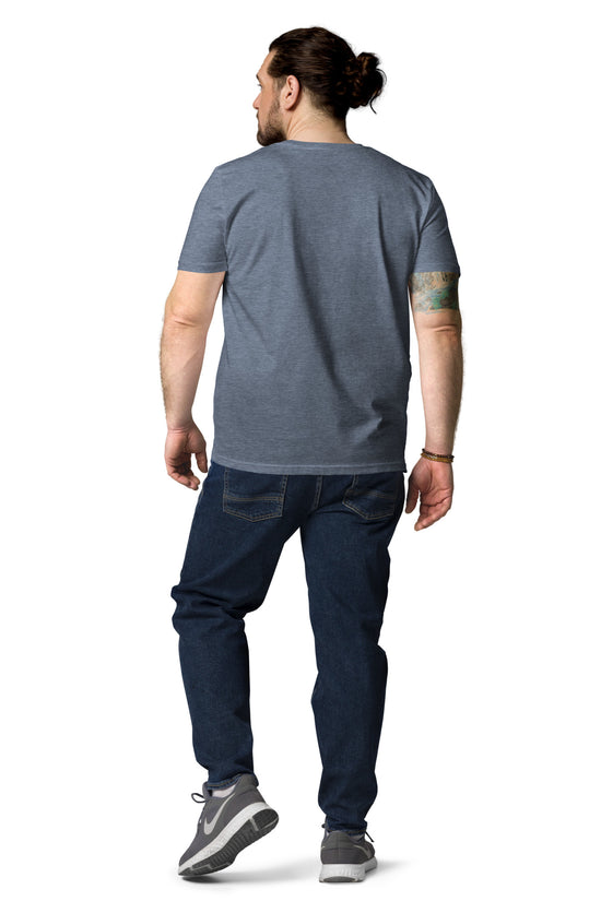 Men's Dirt Bike Organic Cotton T-Shirt - The Line