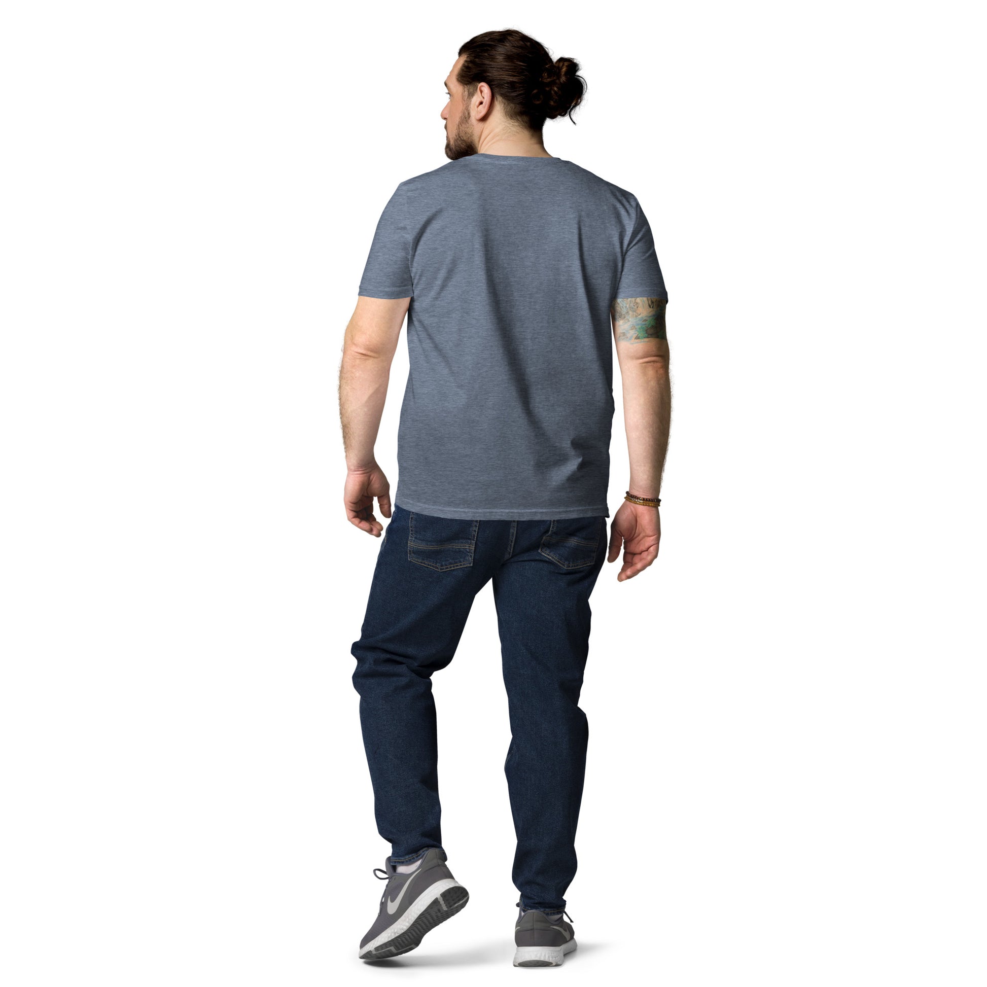 Men's Dirt Bike Organic Cotton T-Shirt - The Line