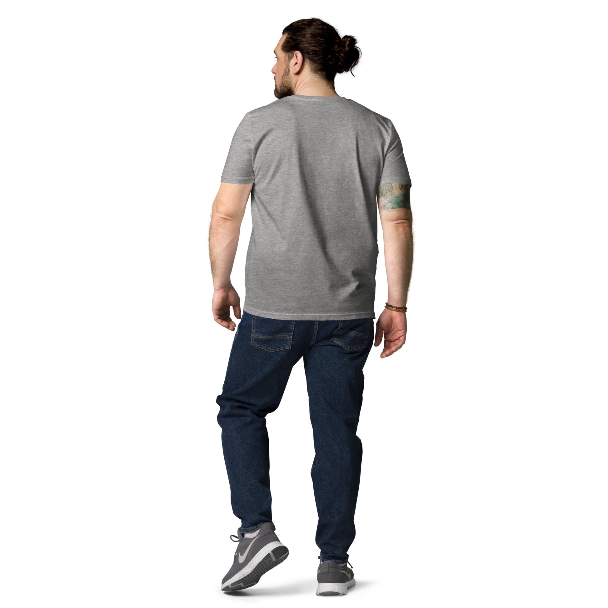 Men's Dirt Bike Organic Cotton T-Shirt - The Line