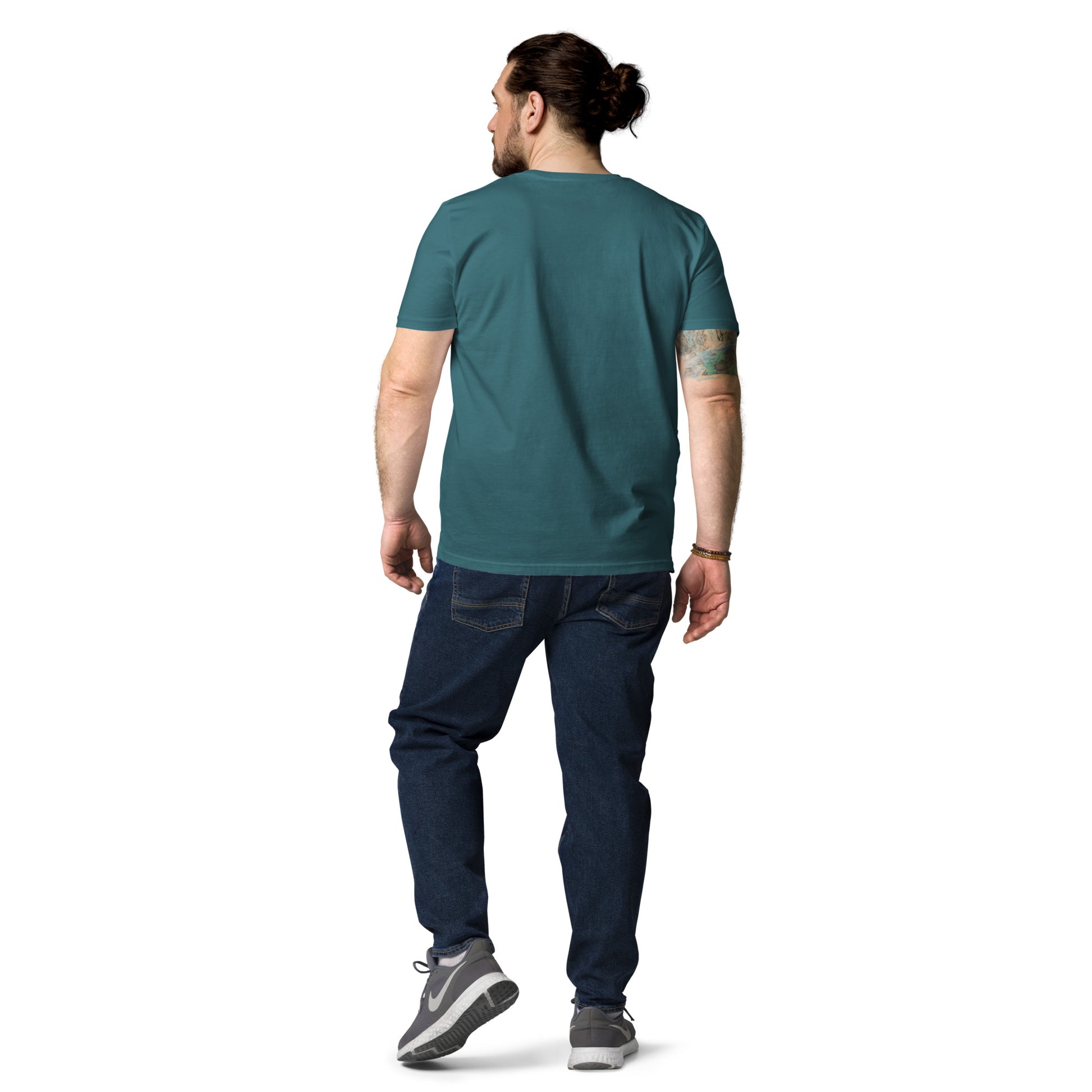 Men's Dirt Bike Organic Cotton T-Shirt - The Line