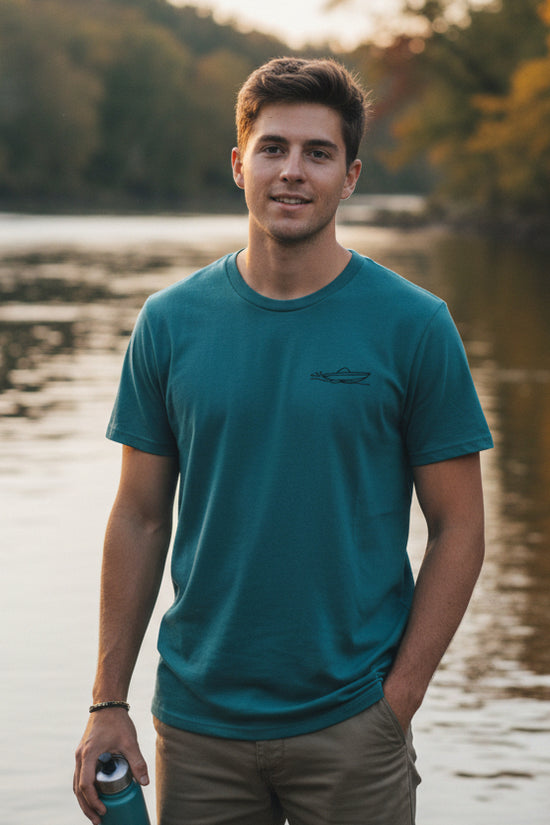 Men's Boat Organic Cotton T-Shirt - The Line