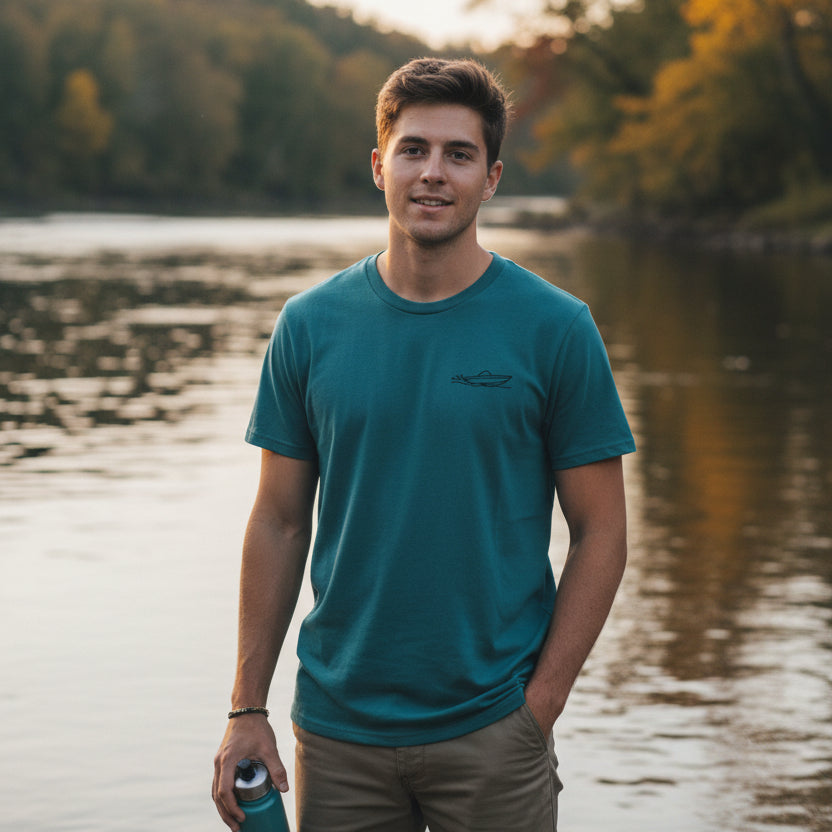 Men's Boat Organic Cotton T-Shirt - The Line