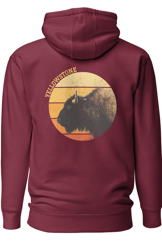 Men's Yellowstone Hoodie - National Parks