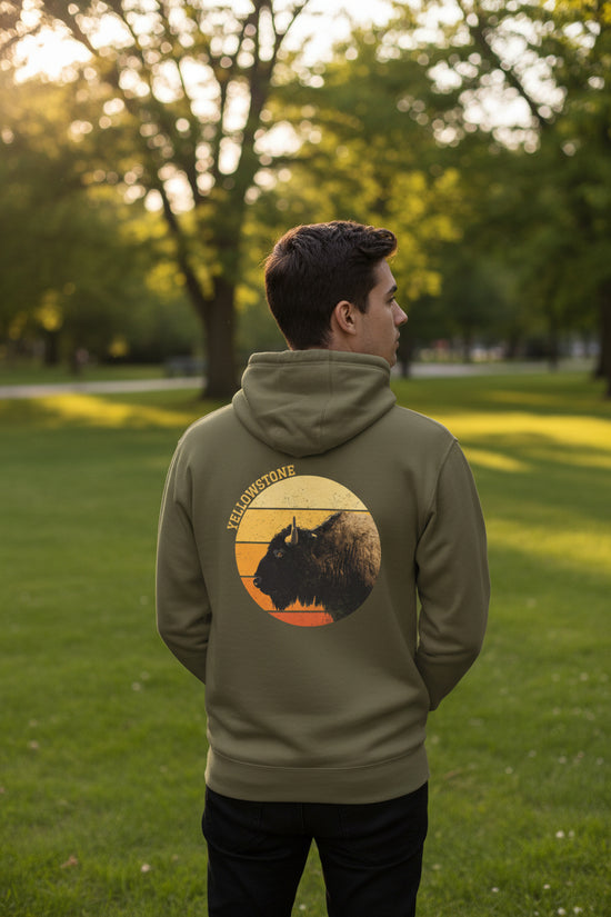 Men's Yellowstone Hoodie - National Parks