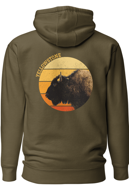 Men's Yellowstone Hoodie - National Parks