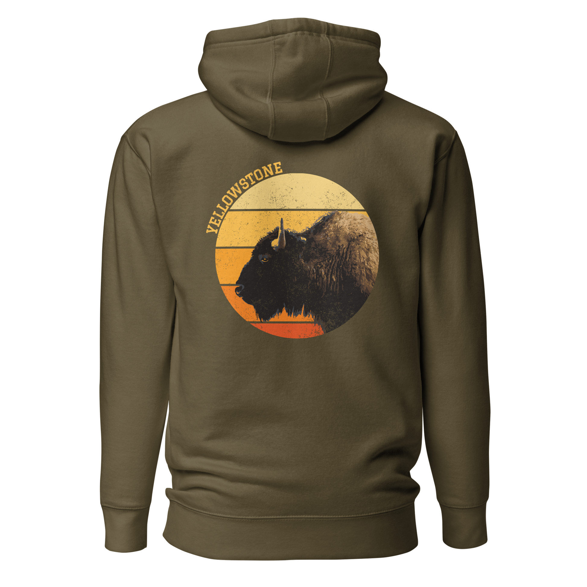 Men's Yellowstone Hoodie - National Parks