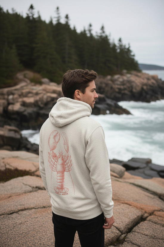 Men's Acadia National Park Lobster Hoodie - National Parks