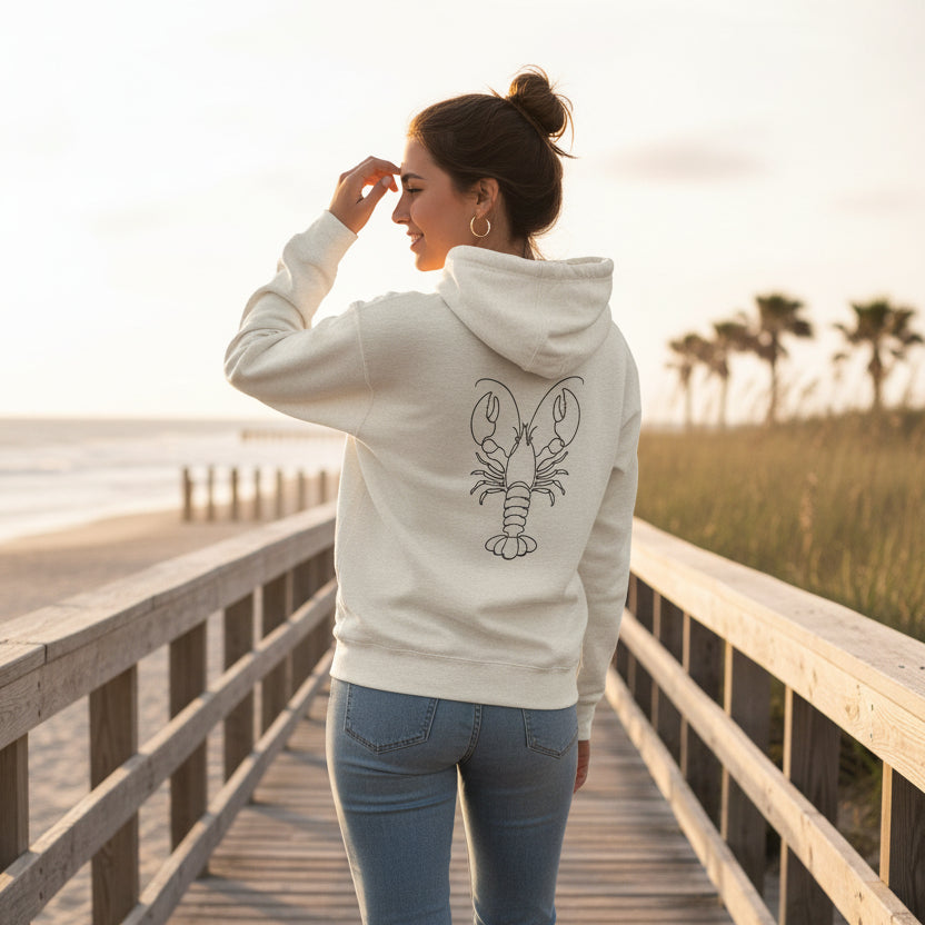 Women's Lobster Hoodie - The Line
