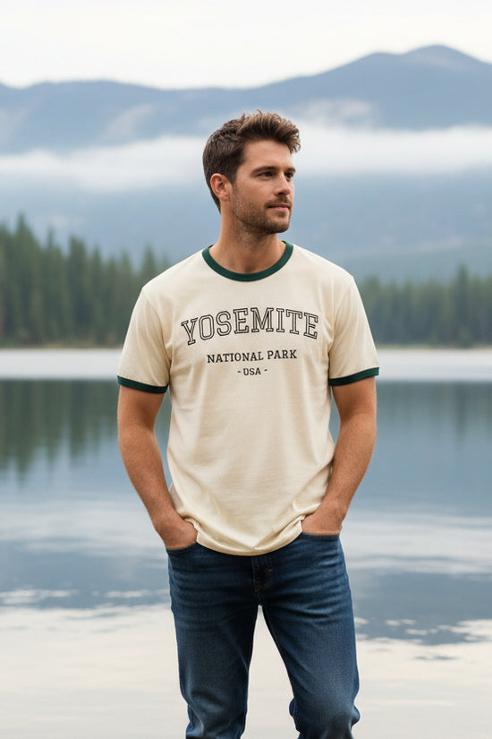 Men's Yosemite National Park Ringer T-Shirt - National Parks