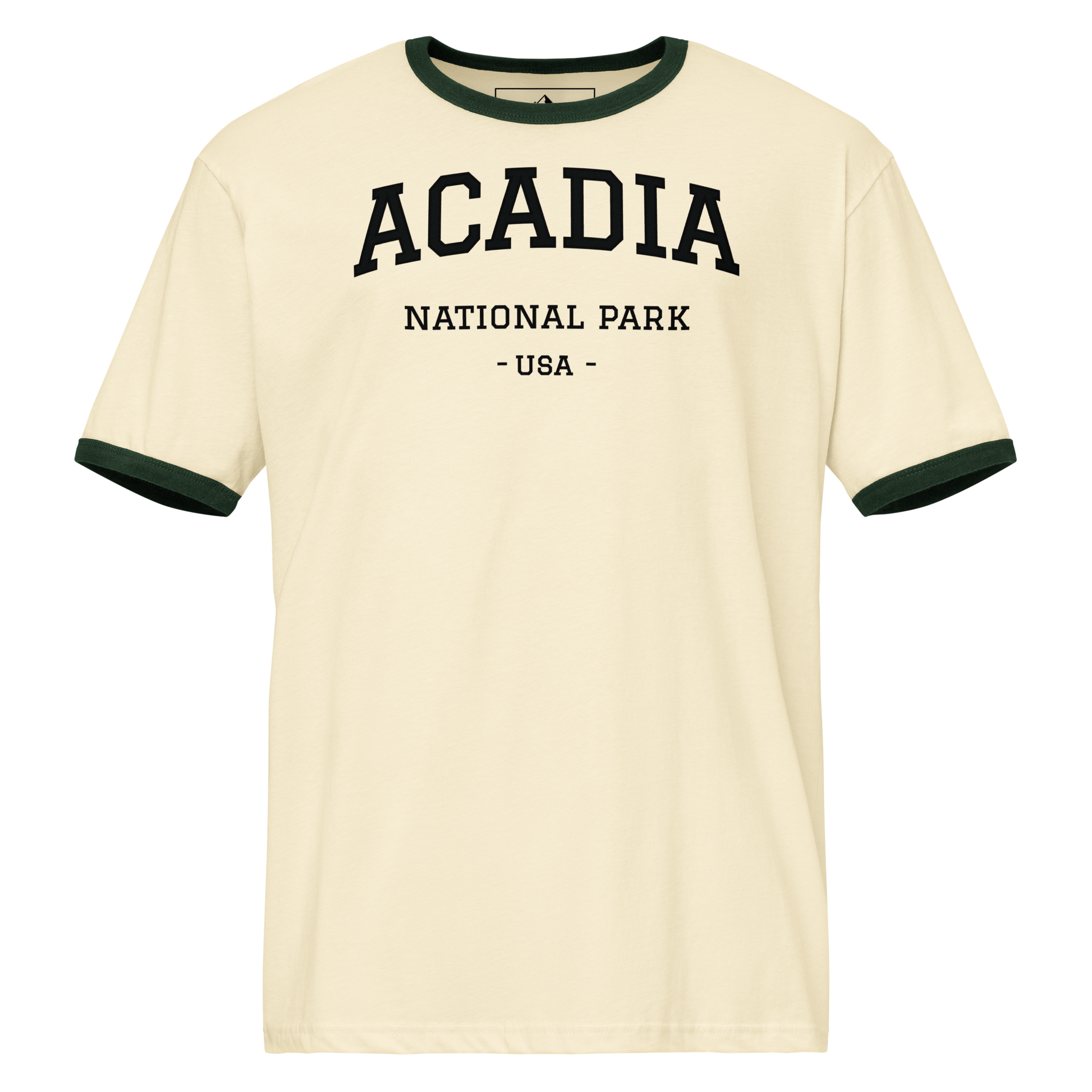 Men's Acadia National Park Vintage Ringer T-Shirt - National Parks