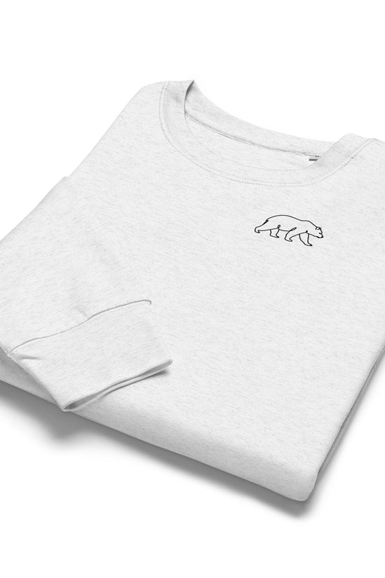 Women's Bear Organic Crewneck Sweatshirt - The Line