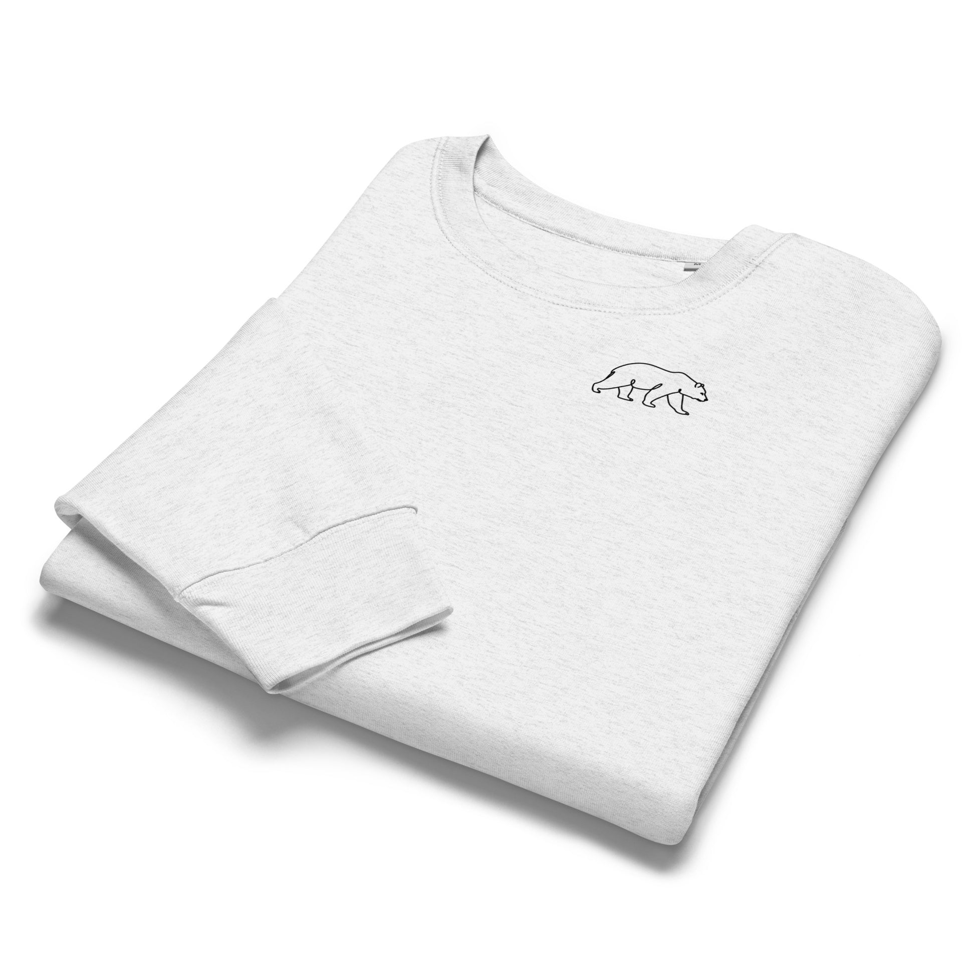 Women's Bear Organic Crewneck Sweatshirt - The Line