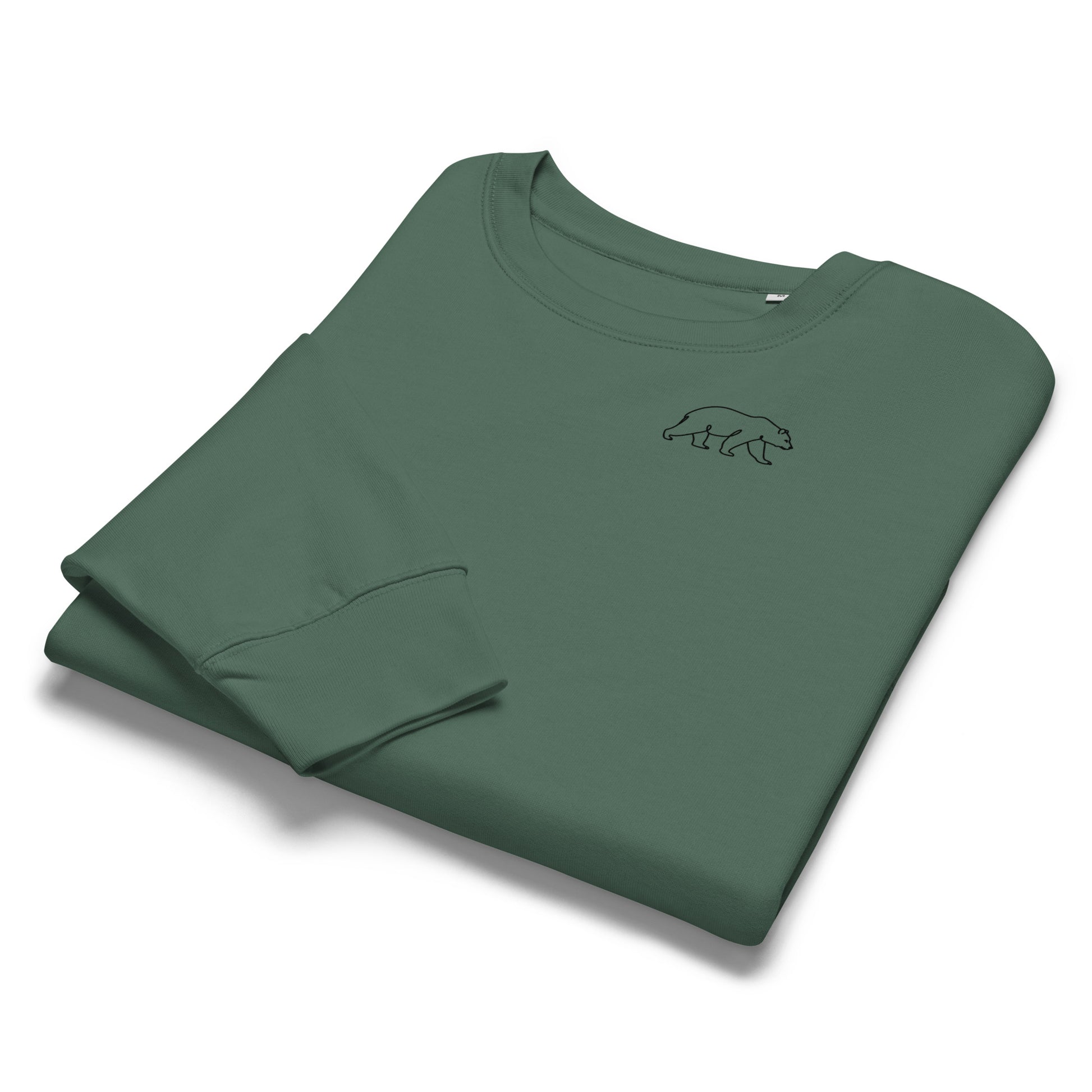 Women's Bear Organic Crewneck Sweatshirt - The Line