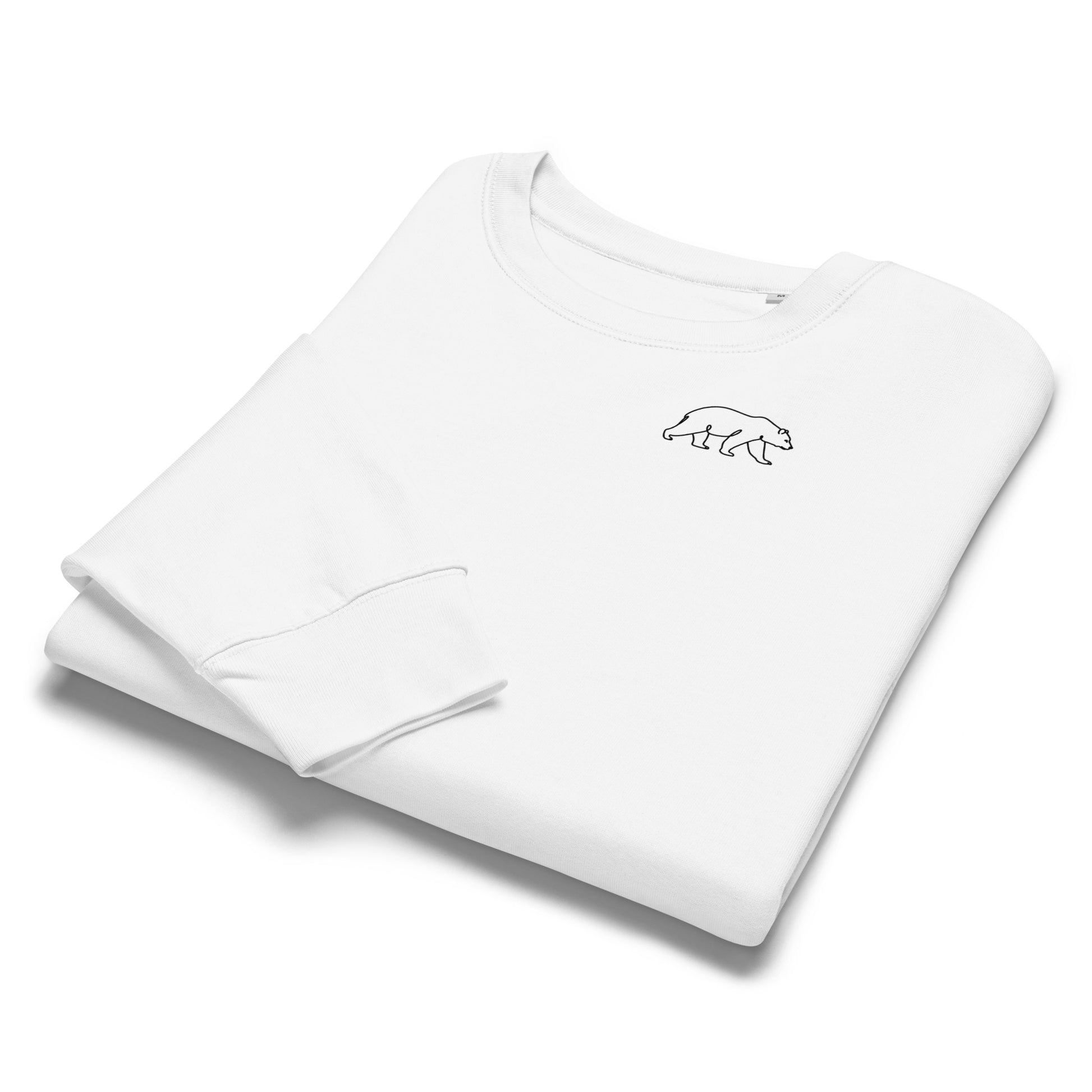 Women's Bear Organic Crewneck Sweatshirt - The Line